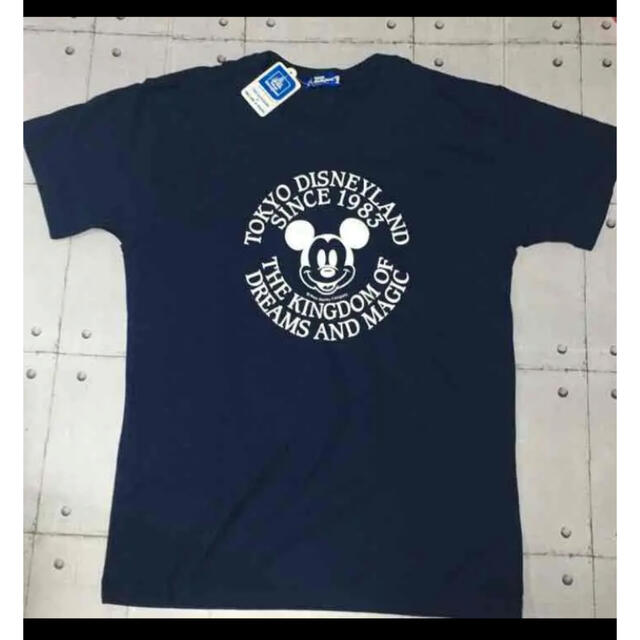 Disney - ディズニーランド Tシャツ ネイビー タグ付き ヴィンテージ