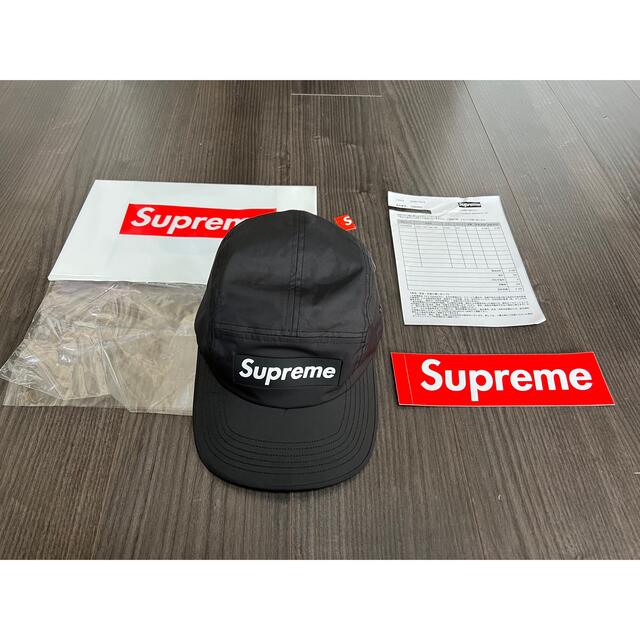 Supreme - Inset Logo Camp Cap ブラックメンズ