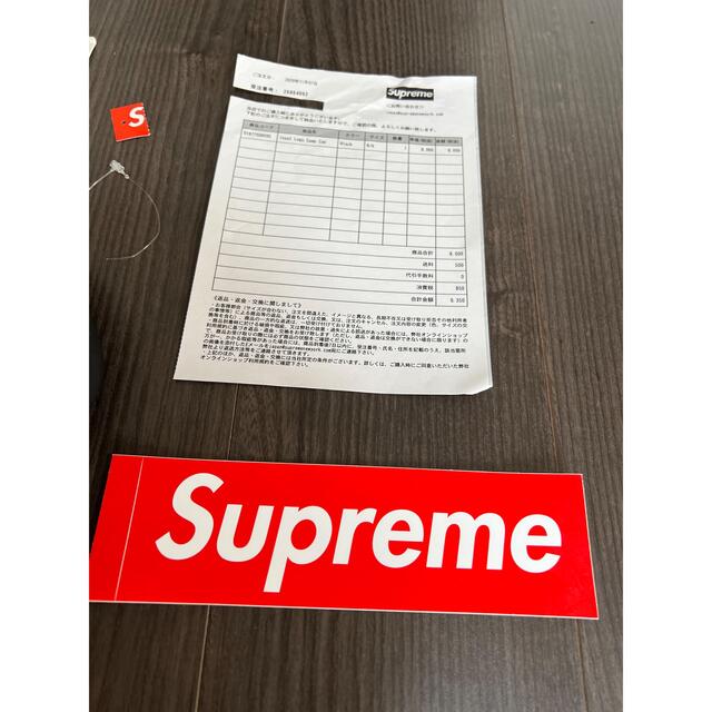 Supreme(シュプリーム)のSupreme - Inset Logo Camp Cap ブラック メンズの帽子(キャップ)の商品写真