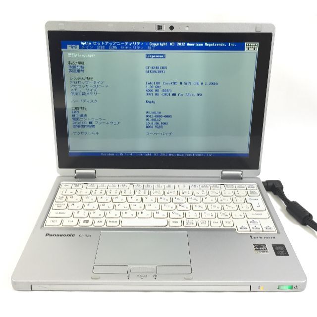 Panasonic - RF-832 Panasonic CF-RZ4 M-5Y71/4GB/HDDなし