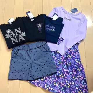 アナスイミニ(ANNA SUI mini)の【ご専用】ANNA SUImini 140【新品＆極美品】♡5点♡(Tシャツ/カットソー)