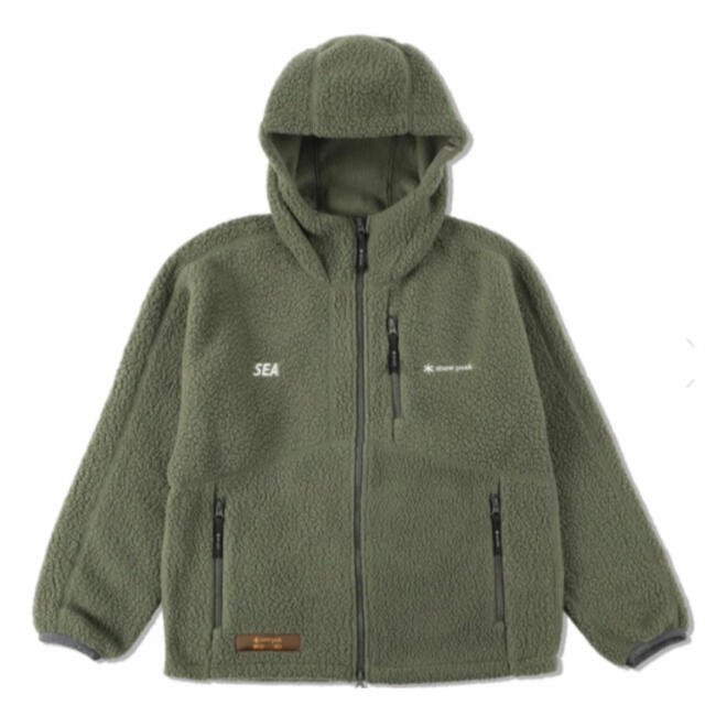 WIND AND SEA Snow Peak Fleece Jacket M