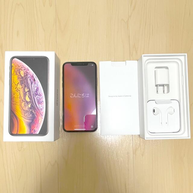 国内正規品】 A - 【美品】 XS 256GB ゴールド SIMフリーの通販 【即