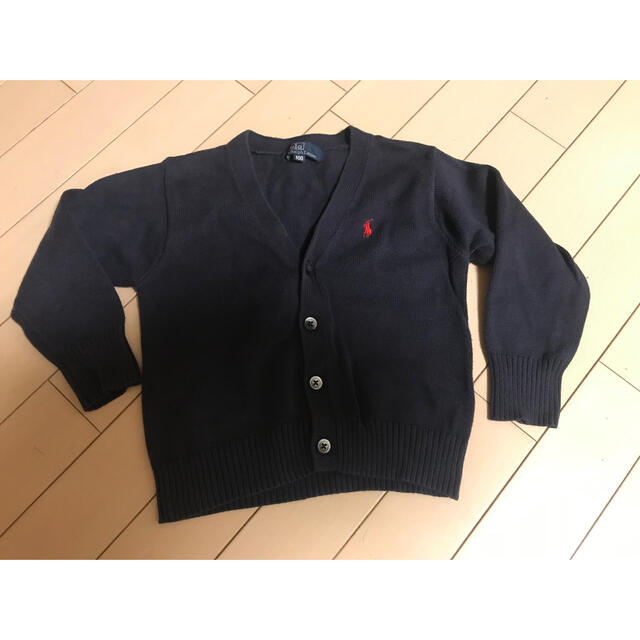 POLO RALPH LAUREN(ポロラルフローレン)の専用です(^^)！ポロ　カーディガン　ネイビー　紺　100 キッズ/ベビー/マタニティのキッズ服男の子用(90cm~)(カーディガン)の商品写真