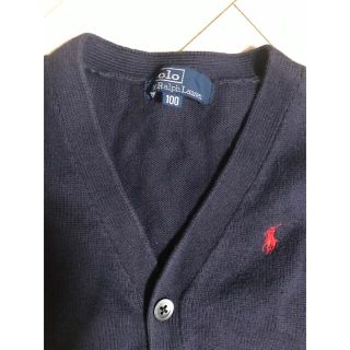 ポロラルフローレン(POLO RALPH LAUREN)の専用です(^^)！ポロ　カーディガン　ネイビー　紺　100(カーディガン)