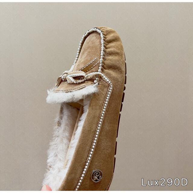 UGG(アグ)の【新品】日本未発売LUXURY天然ウール可愛いなパールタコダモカシン22.5CM レディースの靴/シューズ(スリッポン/モカシン)の商品写真