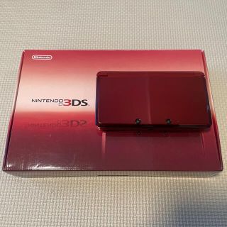 ニンテンドー3DS(ニンテンドー3DS)のNintendo 3DS 本体 フレアレッド(携帯用ゲーム機本体)