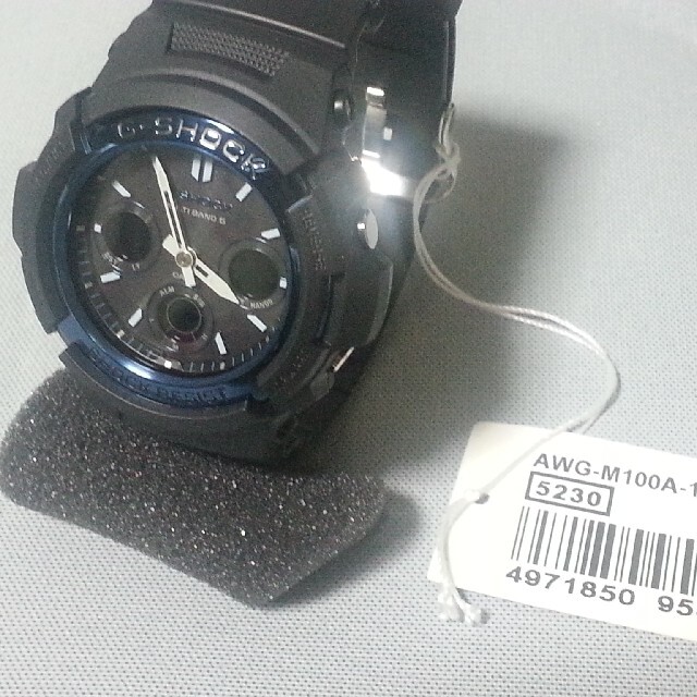 G-SHOCK(ジーショック)の新品未使用 カシオ CASIO G-SHOCK AWG-M100-1A デジアナ メンズの時計(その他)の商品写真