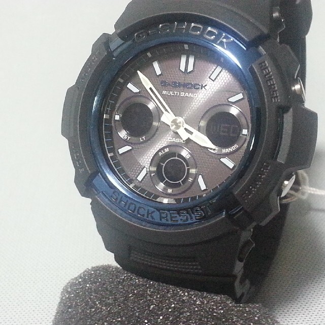 G-SHOCK(ジーショック)の新品未使用 カシオ CASIO G-SHOCK AWG-M100-1A デジアナ メンズの時計(その他)の商品写真