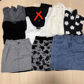 リゼクシー(RESEXXY)のレディース服　まとめ売り　モノトーン　8点(ニット/セーター)