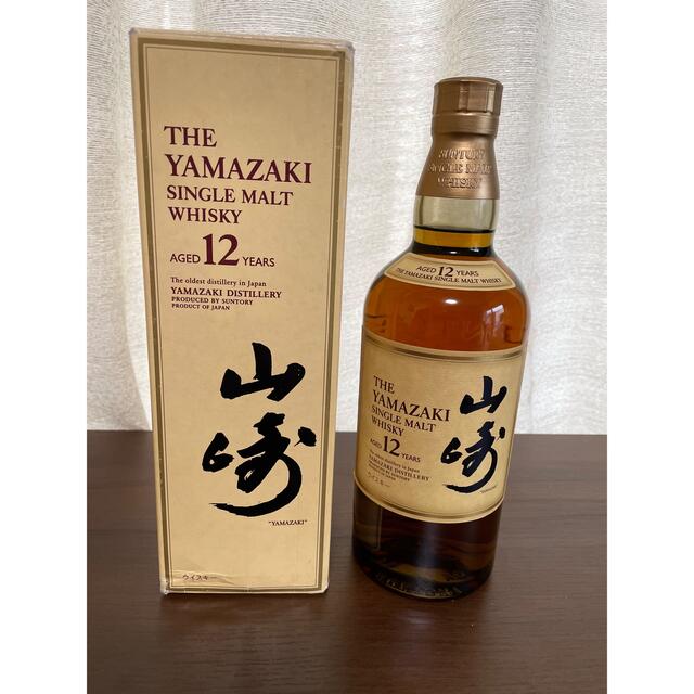 サントリー(サントリー)のサントリー　シングルモルトウイスキー 山崎12年　700ml 新品・未開封品 食品/飲料/酒の酒(ウイスキー)の商品写真