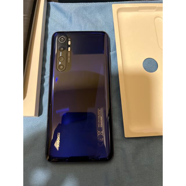 Xiaomi Mi note 10Lite 128gb パープル simフリー Xiaomi Mi note 10Lite 128gb パープル simフリー