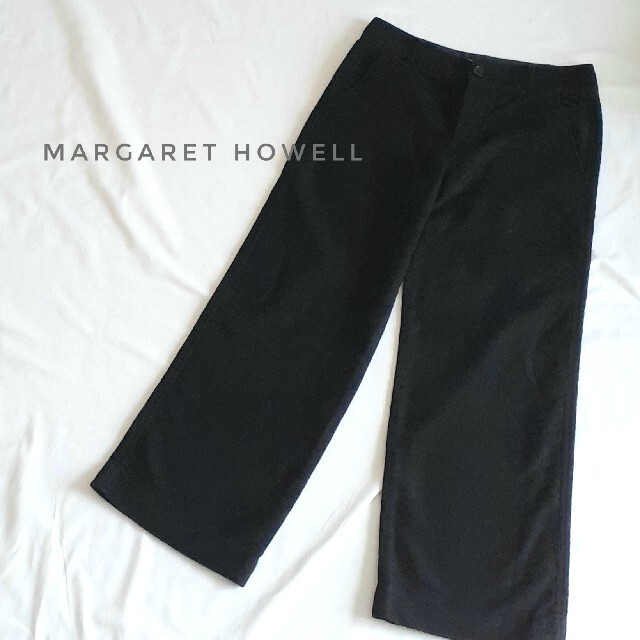 MARGARET HOWELL - MHL マーガレットハウエル コットンワイドパンツ Ⅲ