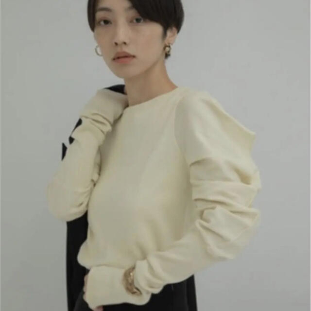 ANTI(アンチ)のANT SHOULDER DRAPE KNIT TOPS レディースのトップス(ニット/セーター)の商品写真