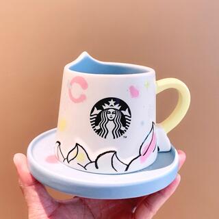 スターバックスコーヒー(Starbucks Coffee)のスターバックス　海外限定　セール中　人気　マグカップ　セット　コースター(容器)