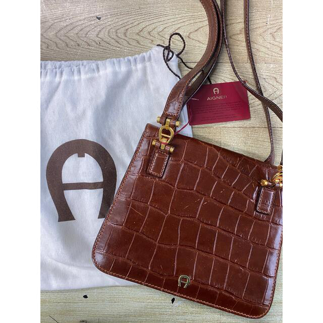 AIGNER クロコダイルバッグ - 通販 - hanackenovinky.cz