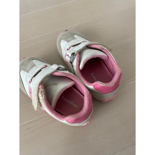 familiar(ファミリア)のファミリア スニーカー17センチ キッズ/ベビー/マタニティのキッズ靴/シューズ(15cm~)(スニーカー)の商品写真