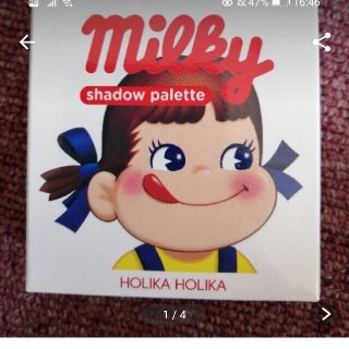 ホリカホリカ(Holika Holika)のミルキー ペコちゃん アイシャドウ 未使用(アイシャドウ)