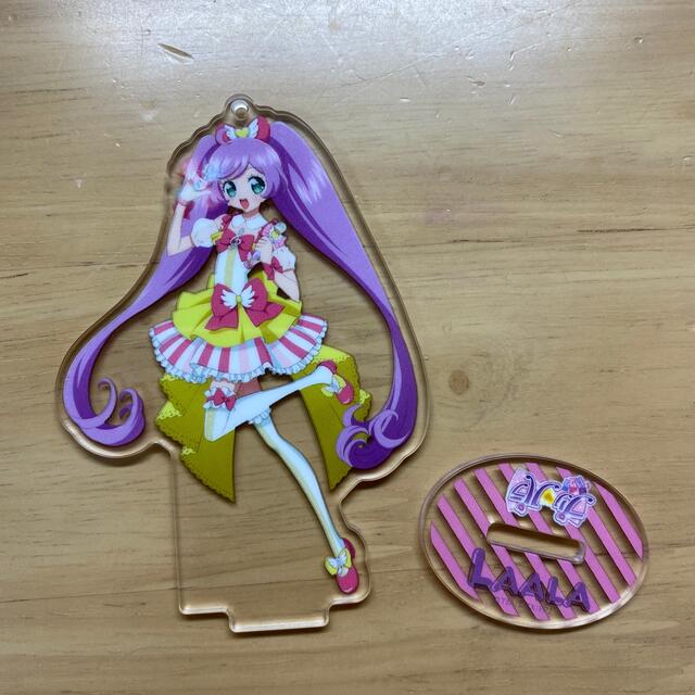 T-ARTS(タカラトミーアーツ)のプリパラ　アイドルタイムプリパラ　真中らぁら　アクスタ エンタメ/ホビーのおもちゃ/ぬいぐるみ(キャラクターグッズ)の商品写真