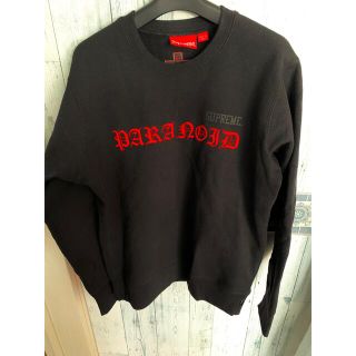 シュプリーム(Supreme)のsupreme Black Sabbath paranoid crew neck(スウェット)