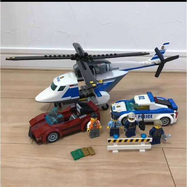 Lego(レゴ)のレゴ シティ ポリスヘリコプターとポリスカー 60138 キッズ/ベビー/マタニティのおもちゃ(知育玩具)の商品写真