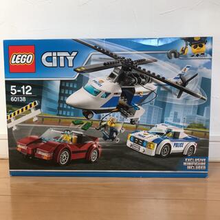 レゴ(Lego)のレゴ シティ ポリスヘリコプターとポリスカー 60138(知育玩具)