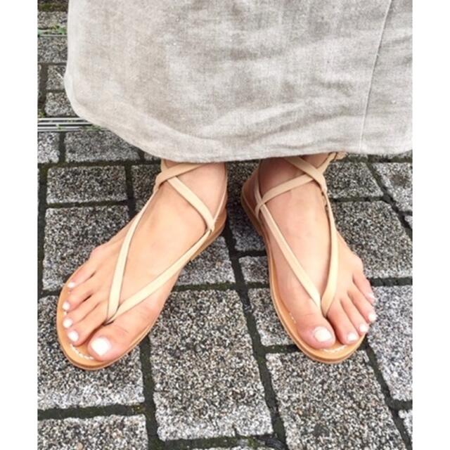 KJACQUES（カー・ジャック）NUBUCK TONG SANDAL