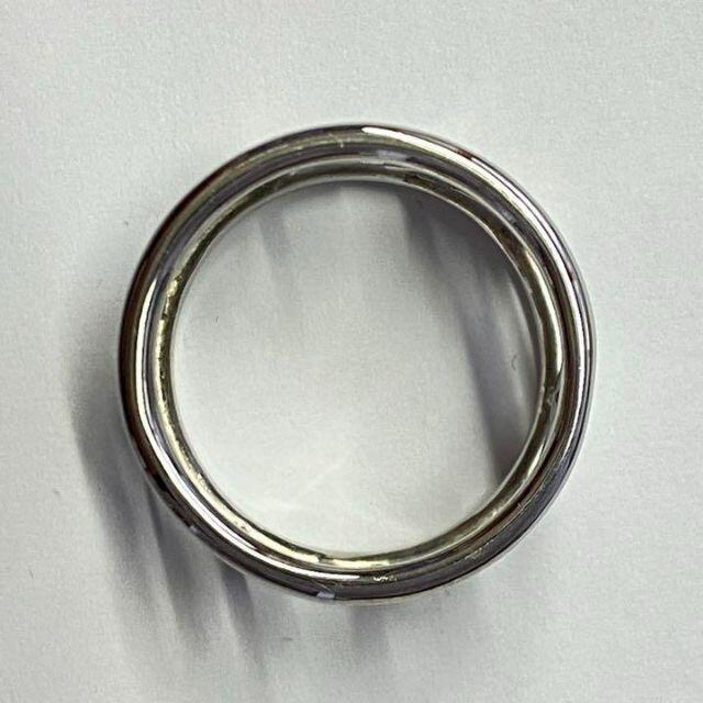 K18WG 天然ダイヤモンドフルエタニティリング　D0.25ct　サイズ15号 レディースのアクセサリー(リング(指輪))の商品写真