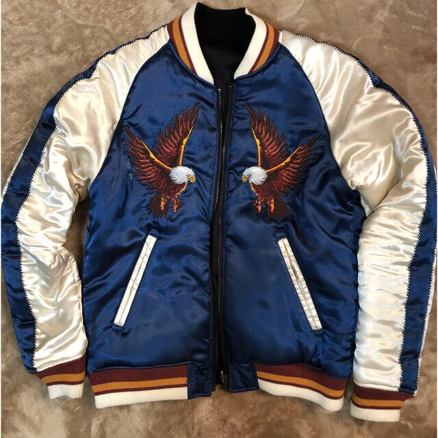 ジャックローズ リバーシブル スカジャン MA-1 ブルゾン ベロア サイズ ジャックローズ リバーシブル スカジャン MA-1 ブルゾン ベロア サイズ