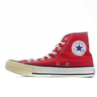 コンバース(CONVERSE)のコンバース オールスター ハイカット スニーカー 25.0cm 赤  /IW(スニーカー)