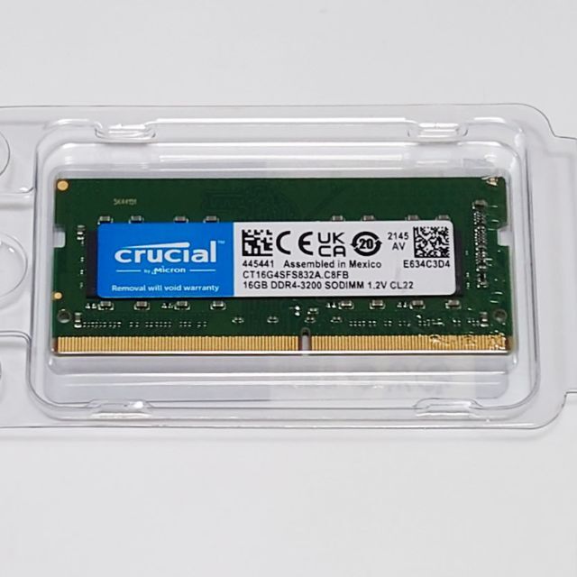crucial DDR4-3200 8GB SODIMM (v2