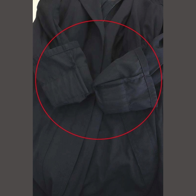 Theory luxe(セオリーリュクス)のセオリーリュクス theory luxe モッズタフタコート 038 濃紺 レディースのジャケット/アウター(モッズコート)の商品写真