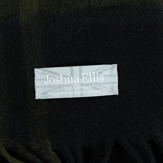 other(アザー)のジョシュアエリス Joshua Ellis ストール マフラー カーキ レディースのファッション小物(ストール/パシュミナ)の商品写真