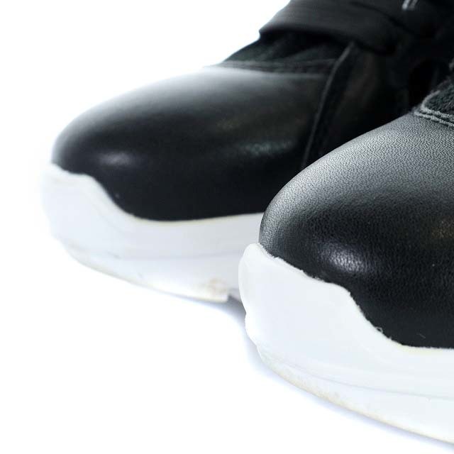 DOUBLE STANDARD CLOTHING(ダブルスタンダードクロージング)のダブルスタンダードクロージング ニッティングスニーカー 35.5 23cm 黒 レディースの靴/シューズ(スニーカー)の商品写真