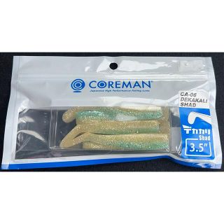 新品未使用　コアマン  デカカリシャッド3.5(ルアー用品)