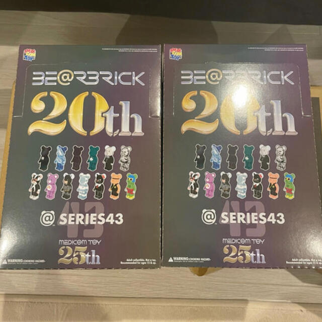 おもちゃBE@RBRICK SERIES 43 2BOX