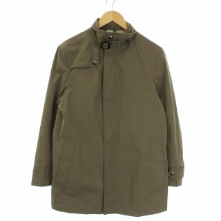 バーバリー(BURBERRY)のバーバリー スタンドカラージャケット ジップアップ ミドル M カーキ(ブルゾン)