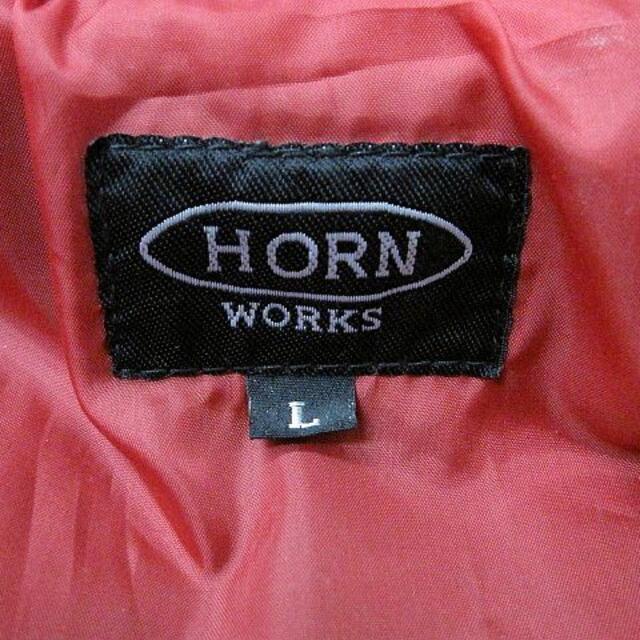 【極美品】HORN WORKS ホーンワークス ライダースジャケット  シングル