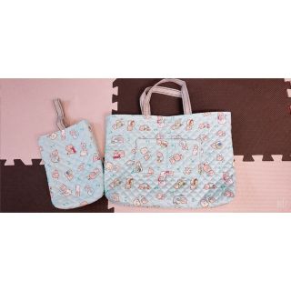 サンリオ(サンリオ)のすみっコぐらし♡レッスンバッグ&上履き入れ♡セット(シューズバッグ)