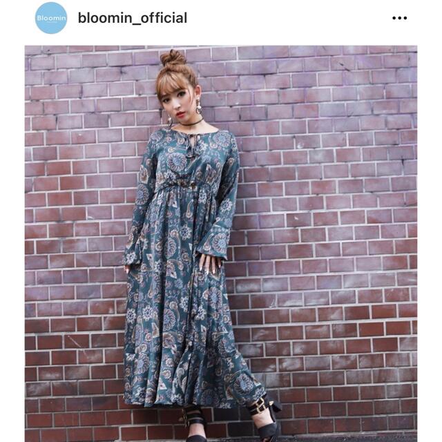 Rady(レディー)のbloomin ペイズリーワンピース　 レディースのワンピース(ロングワンピース/マキシワンピース)の商品写真