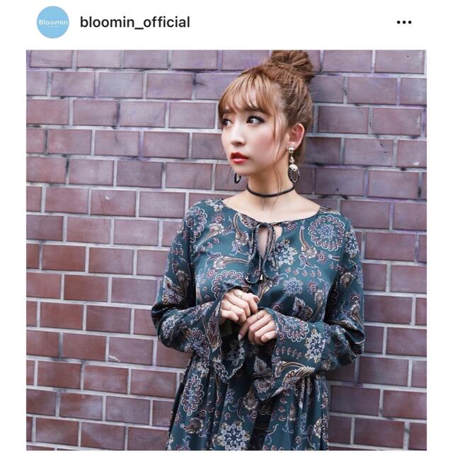 Rady(レディー)のbloomin ペイズリーワンピース　 レディースのワンピース(ロングワンピース/マキシワンピース)の商品写真