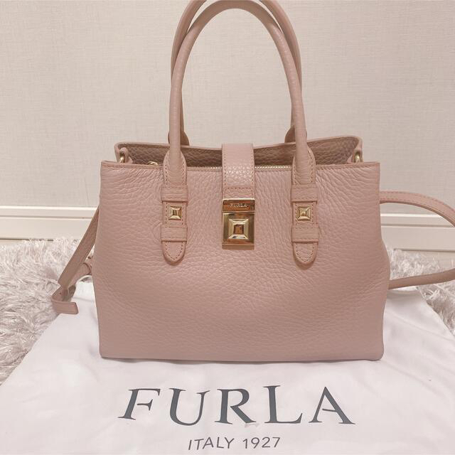 FURLA フルラ JOANN ジョアン スカーフつき 2wayハンドバック