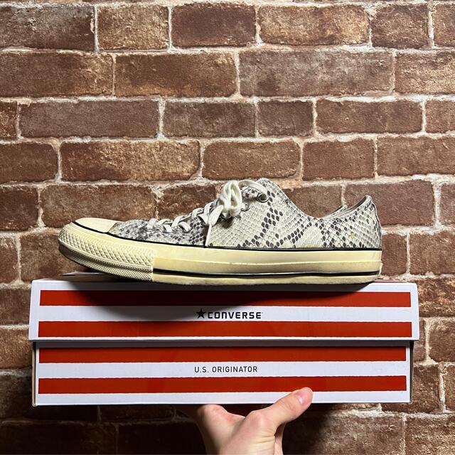 【キムタク着用・即完品】WACKOMARIA CONVERSE パイソン