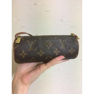 ルイヴィトン(LOUIS VUITTON)のルイヴィトン　パピヨン　モノグラム　ポーチ(ポーチ)