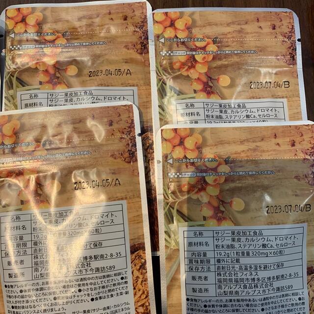 サジーのこつぶ　10袋 食品/飲料/酒の健康食品(その他)の商品写真