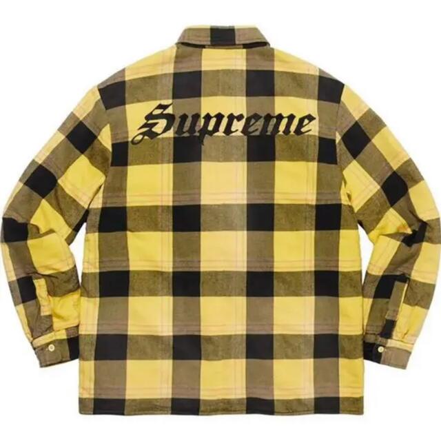 Supreme(シュプリーム)のSupreme Quilted Flannel Shirt  Lサイズ メンズのトップス(シャツ)の商品写真