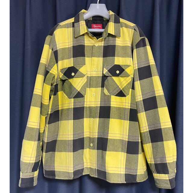 Supreme Quilted Flannel Shirt  Lサイズ 4