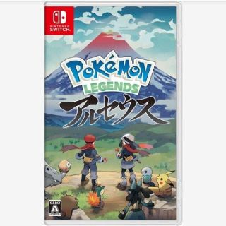 ニンテンドースイッチ(Nintendo Switch)の【新品未開封】ポケモン Pokemon LEGENDS アルセウス(家庭用ゲームソフト)