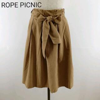 ロペピクニック(Rope' Picnic)のROPE PICNIC ベルトリボン付き スカート(ロングスカート)