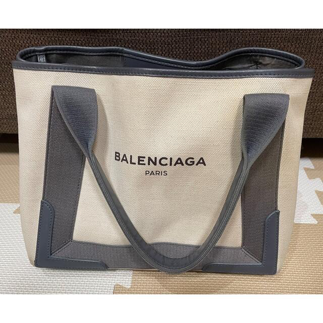 BALENCIAGA BAG(バレンシアガバッグ)の☆お値下げ☆バレンシアガ　ネイビーカバス　トートバッグ　Sサイズ レディースのバッグ(トートバッグ)の商品写真